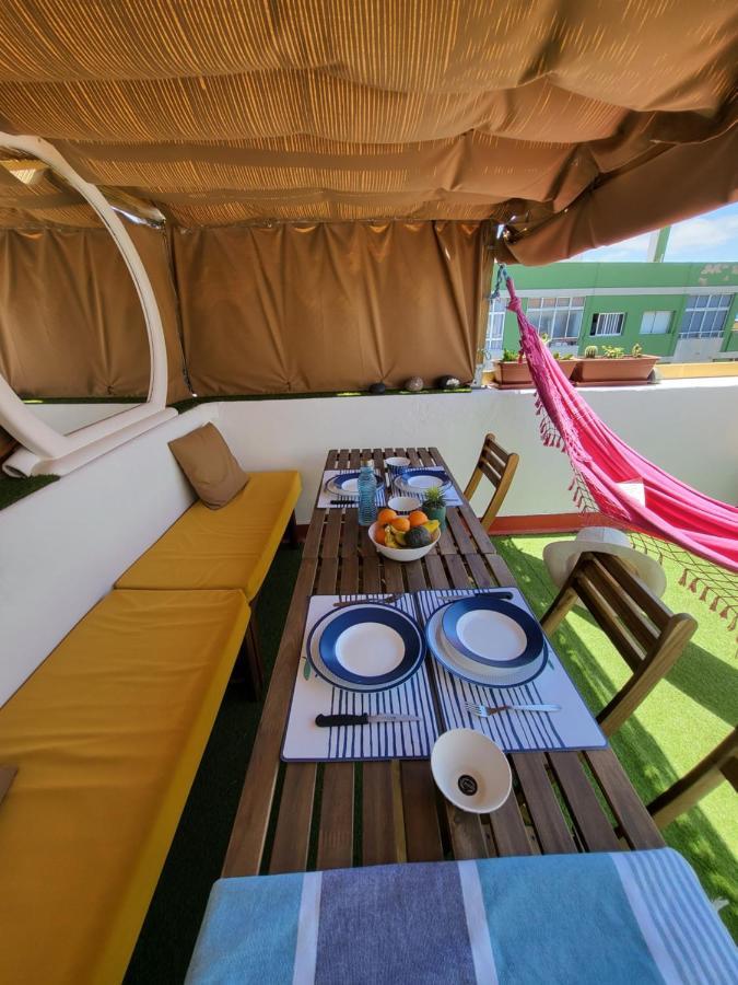 Apartamento Calandria Confital Para 8 Con Terraza Y Bbq Proxima Playa Las Palmas de Gran Canaria Eksteriør bilde